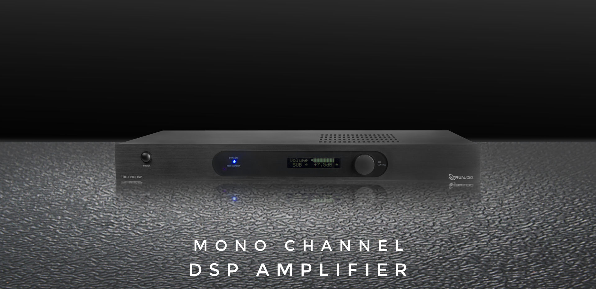 TRU-S500DSP DSP mono channel amp by TruAudio
